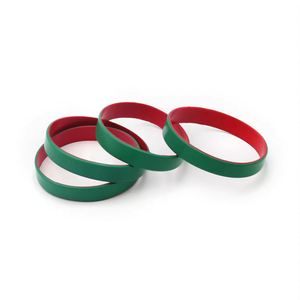 Bracelet en silicone imprimé avec lettres, bracelet en caoutchouc, logo personnalisé, commande en gros, thème musical, usage quotidien - Product Image 2