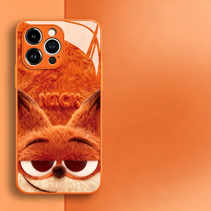 เคสโทรศัพท์ Zootopia Nick Judy สำหรับ iPhone 15 16 17 Pro Max สีส้ม กันกระแทก เคสคู่รัก - Product Image 5