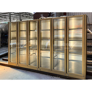 Armoire à vin moderne de luxe à lumière LED Stockage à température et humidité contrôlées pour le vin rouge et blanc Vitrine à vin de luxe moderne - Product Image 3