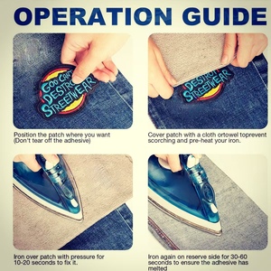 Patchs brodés d'anime Pikachu personnalisés à thermocoller, tailles assorties, pour couture DIY, applique mignonne, réparation, patch de poche monstre pour manteau d'enfant - Product Image 6