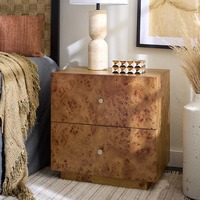Commode moderne en bois massif FERLY, commode de rangement pour chambre à coucher, armoire à tiroirs en bois, meubles pour la maison