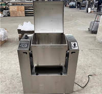 Mélangeur à pâte industriel pour aliments, machine à pétrir électrique en acier inoxydable de qualité alimentaire 304, usage domestique, 15 kg/25 kg/50 kg