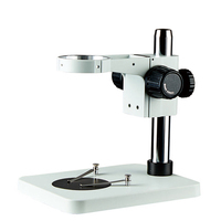 Microscope binoculaire 7X-45X, microscope stéréoscopique à zoom trinoculaire, inspection, microscope pour inspecter les circuits imprimés + éclairage annulaire LED