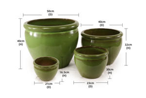 ของขวัญวันแม่ กระถางดอกไม้เซรามิก สีขาวเงางาม ระบายอากาศได้ดี สำหรับปลูกต้นไม้ในร่ม - Product Image 6