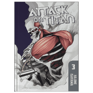 Ataque a los Titanes Volumen 3 por el autor Hajime Isayama, impresión de libros de tapa blanda personalizados. - Product Image 3