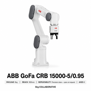 Für <span class=keywords><strong>GoFa</strong></span> CRB 15000 Kollaborativer Roboter 5kg Nutzlast 950mm PLC Motor Servo-Elektrischer Antrieb für Montage, Bedienung und Fabrikautomatisierung - Product Image 1
