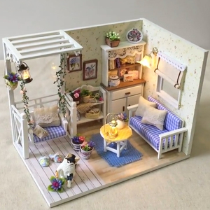 Ensemble <span class=keywords><strong>de</strong></span> meubles miniatures DIY pour <span class=keywords><strong>maison</strong></span> <span class=keywords><strong>de</strong></span> <span class=keywords><strong>poupée</strong></span>, jouets pour filles, cadeaux, <span class=keywords><strong>maison</strong></span> <span class=keywords><strong>de</strong></span> <span class=keywords><strong>poupée</strong></span> en bois faite à <span class=keywords><strong>la</strong></span> main, modèles <span class=keywords><strong>de</strong></span> petites maisons <span class=keywords><strong>de</strong></span> <span class=keywords><strong>poupée</strong></span>, kit <span class=keywords><strong>de</strong></span> blocs <span class=keywords><strong>de</strong></span> construction miniatures - Product Image 4