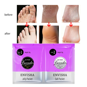 OEM ODM Bain de pieds fait <span class=keywords><strong>maison</strong></span> à la lavande, adoucit et blanchit les pieds, sel de bain pour les pieds, gelée fraîche, gelée de pédicure, poudre de cristal, gelée pour les pieds, trempage - Product Image 2