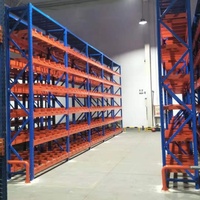 Système de rayonnage industriel à faible coût, robuste, en acier, sélectif, antirouille, pour entrepôt, avec barre de support de palette