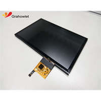 Écran tactile capacitif PCAP incurvé Grohowlet de 10,1 pouces, 1920x1080 MIPI D-s-I TFT LCD 4:3, moniteur USB/IIC, nouveau modèle professionnel