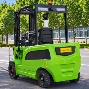 Chariot élévateur électrique à batterie au lithium contrepoids de 1, 2, 3 et 4 tonnes pour entrepôt, livraison gratuite - Product Image 2