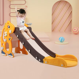 Juego de Tobogán <span class=keywords><strong>Plegable</strong></span> de Plástico para Niños para Interiores, para Parques Deportivos y Centros Comerciales, Edades de 0 a 4 Años - Product Image 1