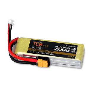 JHLIPO Semi-solid State RC Batterij 7.4v 2600mah 25C 2-6S 500 Cycli Rechtstreeks van de Fabriek voor RC Vliegtuigen & Auto's - Product Image 1