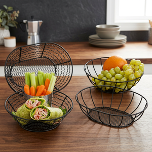 Stainless Steel Powder Coated Wire <b>Basket</b> - Product Image 1