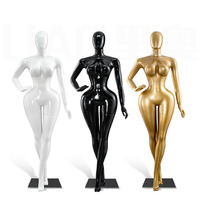 Mannequin de vitrine pour vêtements féminins, taille fine, fesses généreuses, avec conception pour grandes tailles