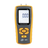 GM520 Double manomètre numérique Testeur de pression d'air pour les applications de gaz et de liquide