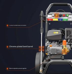 Lavadoras de alta presión de gasolina de alta resistencia, lavadoras a presión <span class=keywords><strong>Ram</strong></span> industriales, bombas de lavado de coches, lavadoras a presión, lavadora - Product Image 4
