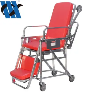 Bdtt202 직업적인 제조 참을성 있는 수송 휴대용 접히는 알루미늄 비상사태 병원 구급차 의자 들것