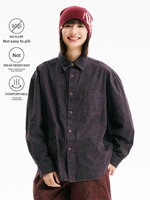 Chemise-veste ample unisexe en coton 100% lavable à manches longues, imprimé léopard, style vintage américain, pour l'automne