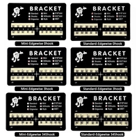 Crochets Roth/MBT 345, mini-brackets orthodontiques standard avec tube buccal non convertible pour 1ère molaire, 0.022