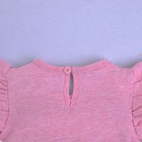 Growprint Ensemble de vêtements pour bébé 2 pièces de haute qualité Ensemble t-shirt et pantalon court d'été en coton pour tout-petits