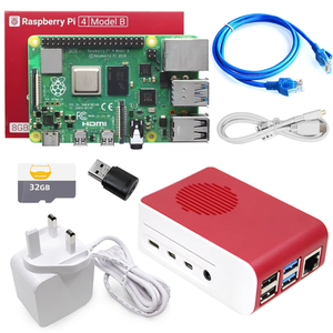 全新原装覆盆子皮4B 1gb 2gb 4gb <span class=keywords><strong>8gb</strong></span> Linuxcomputer库存覆盆子皮<span class=keywords><strong>4</strong></span>型号B官方基本套件开发板 - Product Image 1
