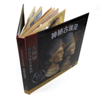 Livre 3D Pop-up Égypte Ancienne : Encyclopédie Interactive pour Enfants – Pyramides Mystérieuses, Mummies, Histoire – Cadeau Éducatif pour Enfants