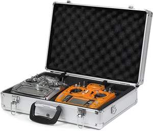 Алюминиевый чехол для переноски передатчика, чехол для радиоуправляемый самолет, чехол для пульта дистанционного управления для JR FUTABA Flysky - Product Image 1