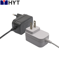 AC/AC-Adapter UK Wandmontage Netzteil 110VAC 5VDC 3A 12V 2A 12W 24W Stecker für Lineartransformatoren