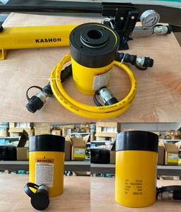 Enerpac eşdeğeri, RCH serisi 13 20 30 60 100 ton tek etkili içi boş piston hidrolik silindir kriko merkezi delikli - Product Image 4