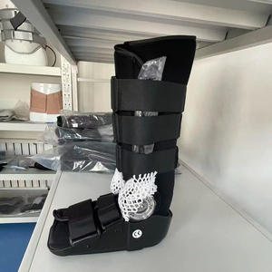 <span class=keywords><strong>Bota</strong></span> Ortopédica Antideslizante para Tobillo, Negra, ROM, para Recuperación Postoperatoria de Fracturas, Botas para Caminar con Soporte de Tobillo - Product Image 2