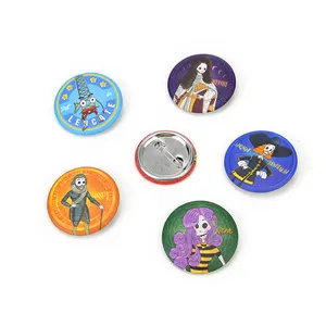 China Supplier 14 Years Custom Button Pins Cheap Button Badge Tinplate Badges Maker