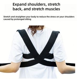 Ceinture de soutien dorsal réglable de haute qualité pour la protection professionnelle, correcteur de posture pour femmes et hommes, utilisation sportive - Product Image 4