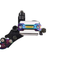 Ensemble pompe de frein avant, embrayage et frein à main 22mm CNC pour moto, frein à disque hydraulique modifié Vibrant
