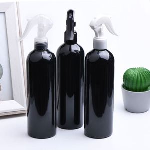 Custom Logo Printing Label Black White Plastic <b>Trigger</b> Water <b>Spray</b> <b>Bottles</b> 400ml Fine Mist <b>Spray</b> <b>Bottle</b> - Product Image 4