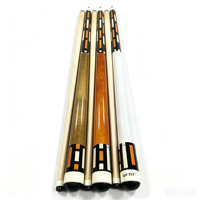 Xmlinco – bâton de queue fendue professionnel 1/2, décalcomanie en bois d'érable, pointe de 11.8mm, Carom Game Uniloc joint cue 3, coussin Carom stick