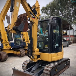 Excavatrice sur chenilles hydraulique CAT 303E de 3 tonnes avec godet de terrassement d'une capacité de 0,12 m³, équipement de construction d'occasion - Product Image 5
