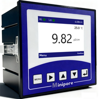 pH-mètre numérique MINPORE PH100 pour le contrôle de la qualité de l'eau, contrôleur de pH industriel en ligne pour le traitement des eaux usées