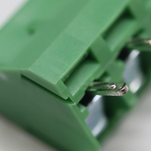 Khối thiết bị đầu cuối màu xanh lá cây 5.08mm Chiều cao sân 11.5mm vị trí 02-24pin PCB hàng rào kết nối nâng khối thiết bị đầu cuối nam kết nối - Product Image 5