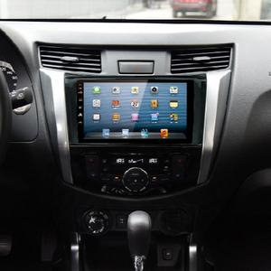 TK-YB pour Navara/<span class=keywords><strong>TERRA</strong></span> 2018 9 pouces ABS/<span class=keywords><strong>PC</strong></span>+ABS 100% testé Cadre de montage du tableau de bord de la voiture Panneau de façade intérieur DVD - Product Image 3