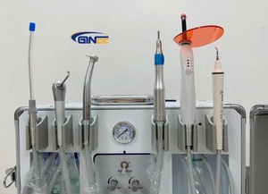 <span class=keywords><strong>Unit</strong></span>é de <span class=keywords><strong>turbine</strong></span> dentaire GINEE MEDICAL avec compresseur d'air, <span class=keywords><strong>unit</strong></span>é dentaire <span class=keywords><strong>mobile</strong></span> portable pour hôpital, valise avec accessoires - Product Image 3