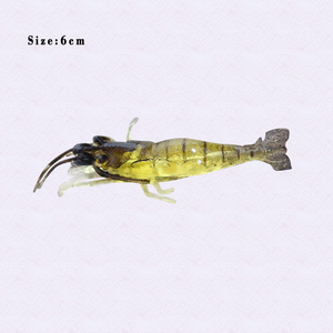 New Arrival Soft Plastic Fishing <strong>Lure</strong> 6cm 1.5g <strong>Shrimp</strong> Fish Bait Soft <strong>Lure</strong> - Product Image 5