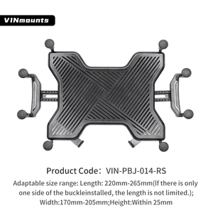 VINmounts X Tablet Cradle Tablet Mount <b>Car</b> Holder for 9"-11" Tablets VIN-PBJ-014-RS - Product Image 2
