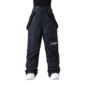 Pantalones <span class=keywords><strong>de</strong></span> Snowboard para Hombre, Nuevos, con Bolsillos Grandes, Super Holgados, Impermeables, Resistentes al Viento, 20000mm, con Cremallera, <span class=keywords><strong>de</strong></span> Poliéster, para <span class=keywords><strong>Parejas</strong></span> - Product Image 1