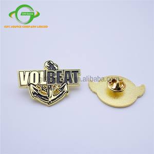 Commercio all'ingrosso Placcato Oro del Metallo Distintivo Alfabeto di Sicurezza Badge/Badge Personalizzati Disegno del Risvolto Pin/Risvolto Cibo Perni In Metallo artigianato - Product Image 3