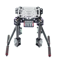 Cadre de drone pliable en fibre de carbone multi-axes à quatre axes 15 pouces