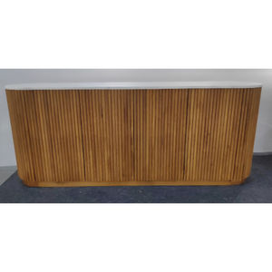 Meuble bar moderne en bois massif, best-seller, pour salon, armoire de rangement en bois moderne de haute qualité - Product Image 3