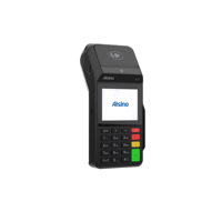 Aisino V77 Handheld POS Machine 2.8" Color TFT Display Magstripe/Smart/Contactless Card Reader Thermal Printer for Restaurant