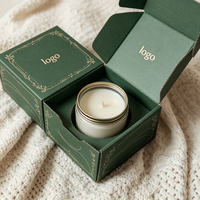 Boîte d'expédition en carton ondulé durable avec logo personnalisé imprimé pour les produits de soin de la peau, les cosmétiques, les bougies, les huiles essentielles