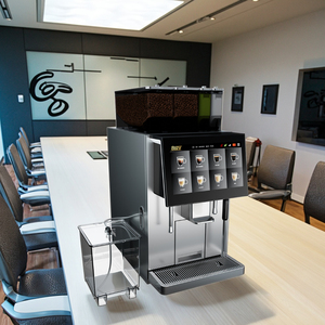 Cafetera Espresso Bean-to-Cup con Bomba Italiana MDB para Uso Comercial, Cafetera para Desayunos de Hotel, Máquina Expendedora de Café - Product Image 1
